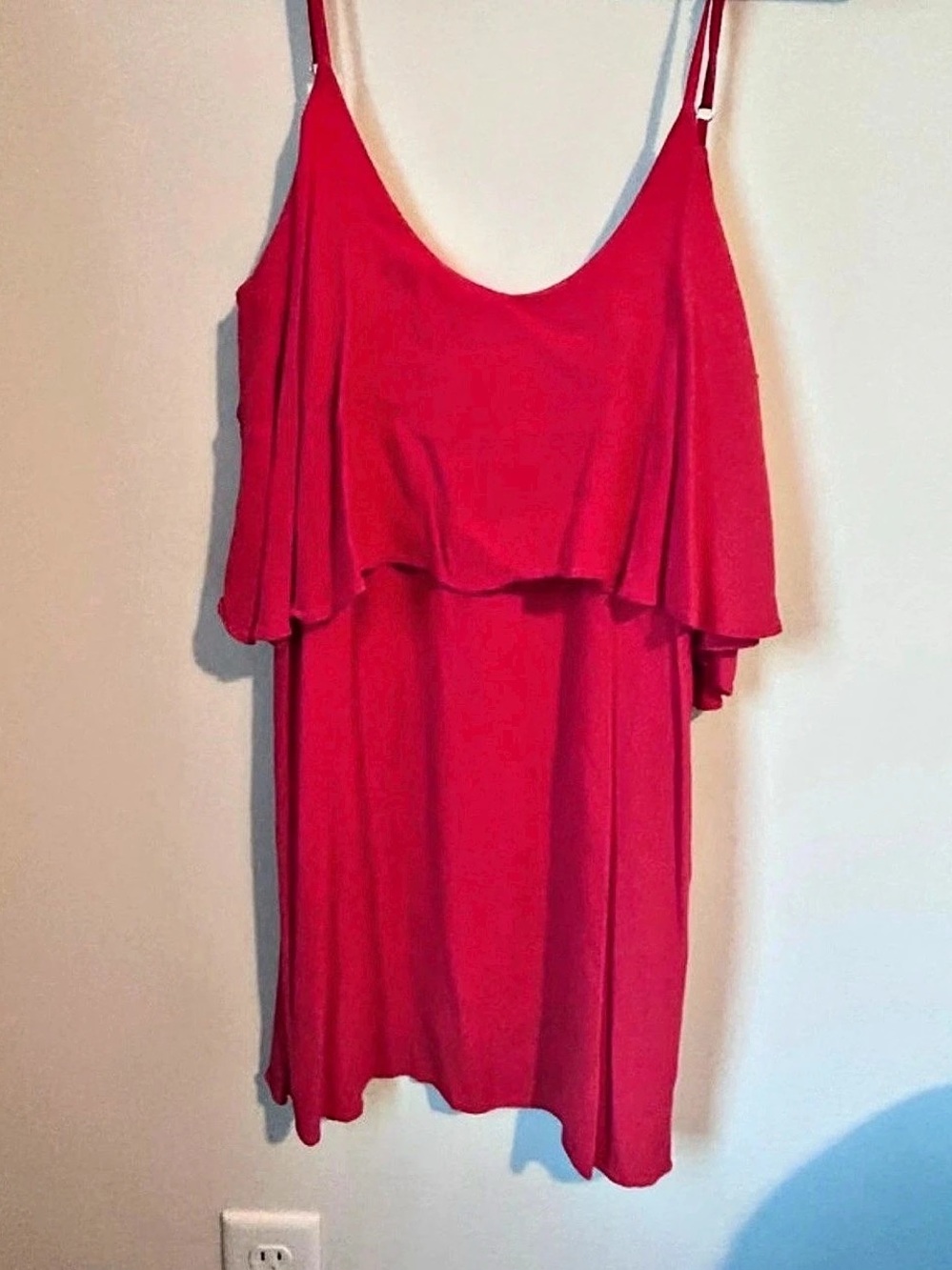 Forever 21 Layered Mini Dress in Pink Size Medium
